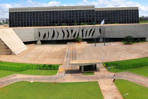 Foto do superior tribunal de justiça brasileira.